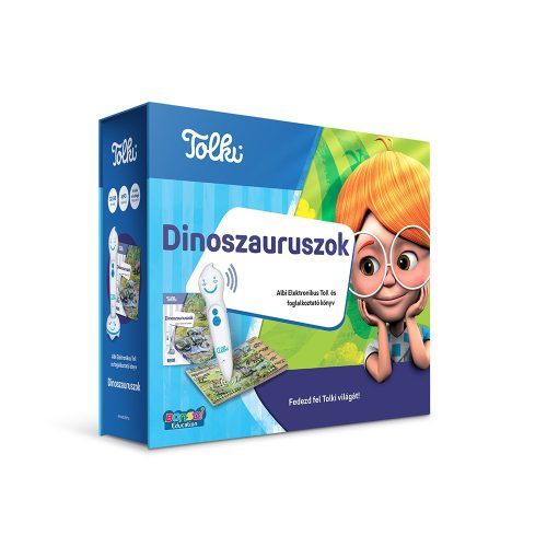 Tolki Dinoszauruszok - interaktív könyv szettben