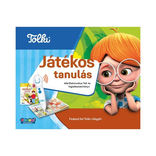 Tolki Játékos tanulás -interaktív könyv szettben