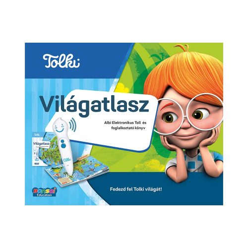 Tolki Világatlasz - intraktív könyv szettben 