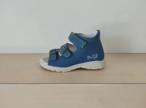 Ponte20 Ábel bőr kisfiú szupinált szandál 25