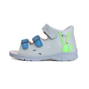   Ponte20 Leo foureszkáló krokis kisfiú szupinált szandál 23