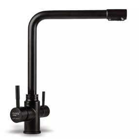 Economy 3 utas csaptelep, matt fekete