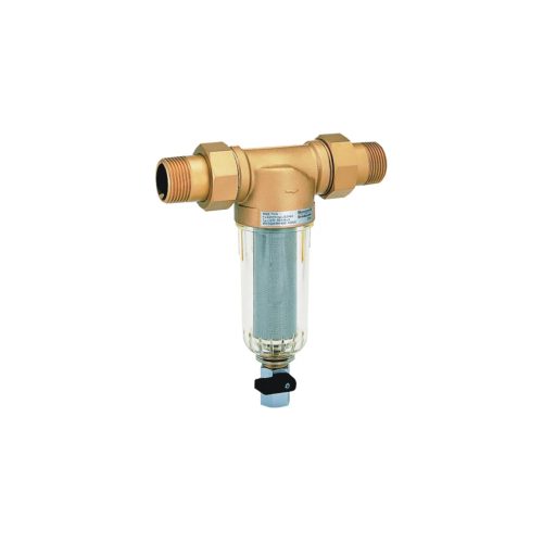 Rézfejes 100 mikronos rézfejes mosható előszűrő nyomáscsökkentővel 3/4" csatlakozással