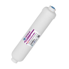   Aquafilter kevertágyas (anion és kation) gyantás vízlágyító+sótalanító egység (In-Line) 2" belsőmenet, NEM újratölthető kaniszterben