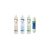 PurePro elő+utószűrőegység szett. QUICK CHANGE (QC) kivitel. (3 db 2,5"  QC előszűrő egység: 5mik PP+aktívszén+1mik PP és 1 db 2" In-Line aktívszén utószűrő egység)  "ERS" RO szériához