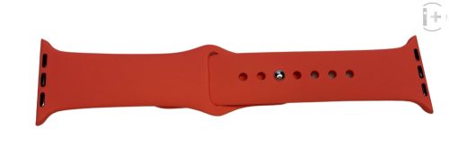 I+ Prémium Apple Watch szilikon szíj Korall piros 3841S 
