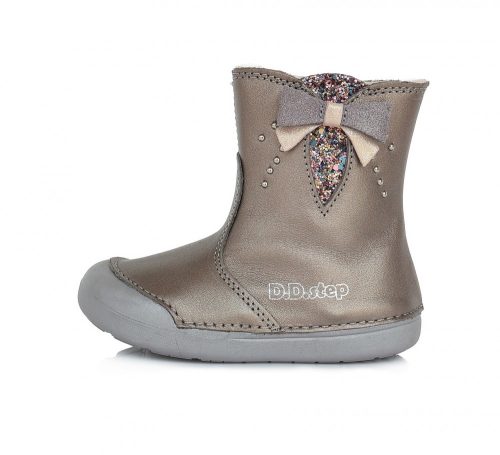 D.D. Step bronzmetál kislány csizma 24